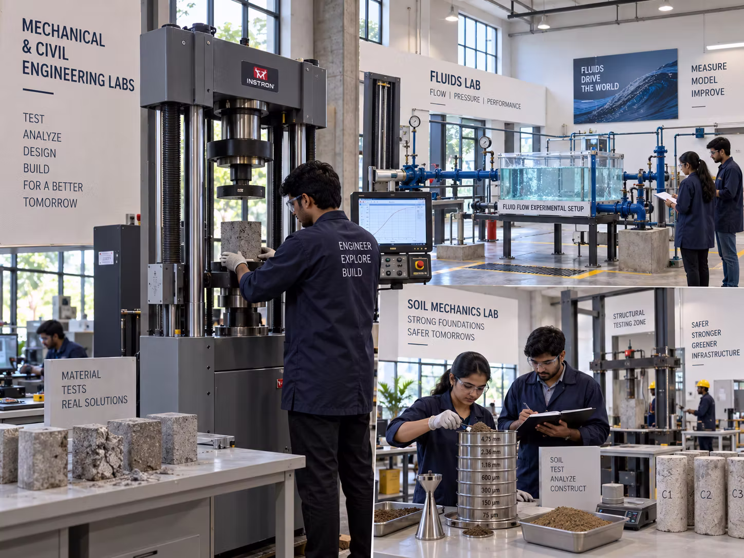 Mechanical & Civil Engineering Labs - MIET College