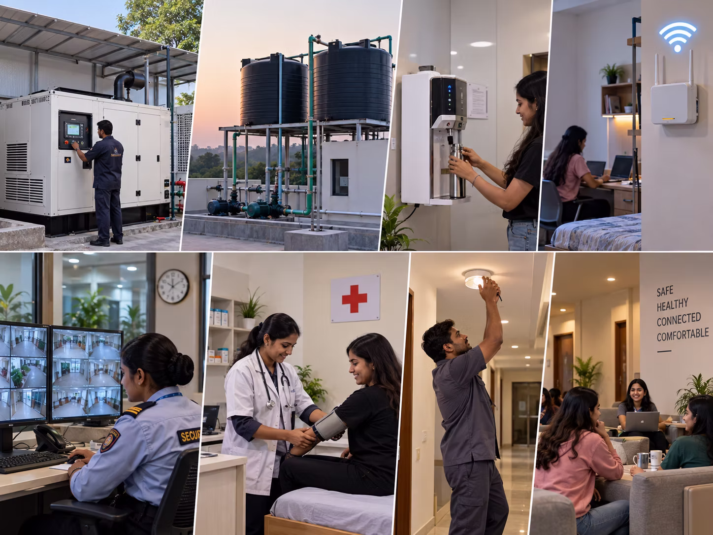 Essential Utilities & Health Support - MIET College