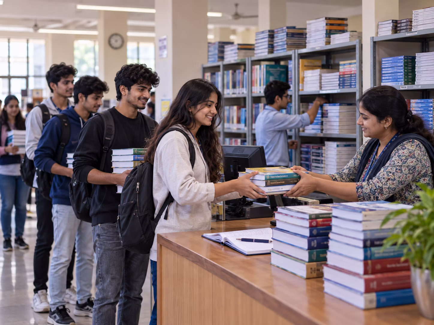 Comprehensive Student Book Bank Facility - MIET Central Library